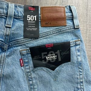 Levi’s 501 Skinny High Rise